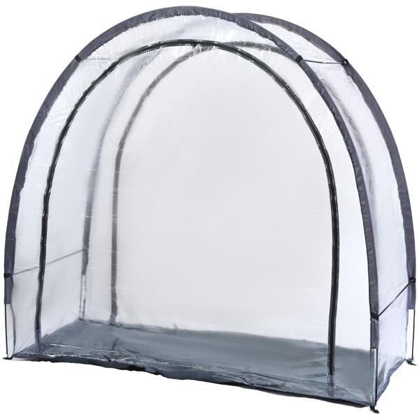 Robustes Foliengewächshaus und Überwinterungszelt, 175x186x84 cm: Ein Pflanzenschutzzelt für optimale Ernte & frostfreie Pflege