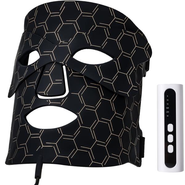 Revolutionäre LED-Lichttherapie-Gesichtsmaske: Für ein strahlendes Hautbild - effiziente Gesichtspflege & Beauty-Anwendung für zu Hause