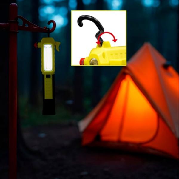 KFZ Multitool Taschenlampe ProGuard – Notfallhammer, Gurtschneider, Haken, Magnete – Leistungsstark & Lebensrettend