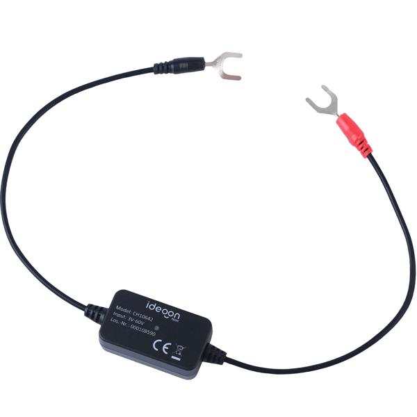 Hochleistungs-KFZ-Batterie-Wächter mit App – Zuverlässige 6-12V Überwachung für maximale Startleistung, Batterie Monitor, IPX7