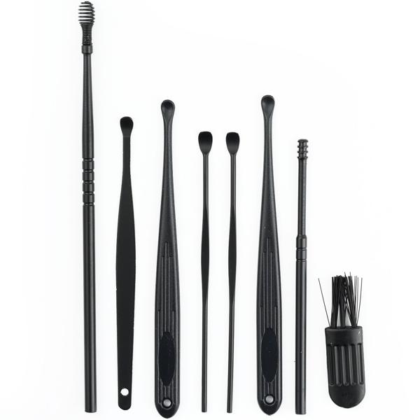 Akku-Ohrreiniger mit Kamera & 14-tlg. Zubehör – Intelligenter Ohr-Reiniger mit 8MP Kamera, LED-Licht & Echtzeit-Bildübertragung aufs Smartphone