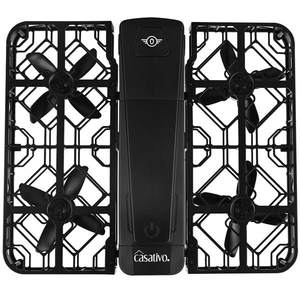 Kamera Drohne faltbar mit Full-HD Dual-Kamera & 120m Reichweite – FPV Steuerung m. 4,5 Zoll HD Bildschirm, Optical Flow & 50x Zoom