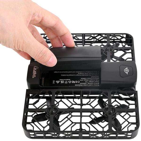 Zusatz- und Ersatz-Akku für Kamera Drohne CH10647, 1,200 mAh / 7,4 V - Hochleistungs Flugakku für lange Flugzeit, Drohnen Zubehör wiederaufladbar