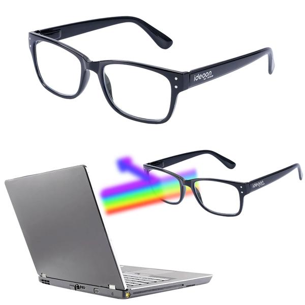 2er-Set Bildschirm-Brille Blaulichtfilter 0 Dioptrien: Augenschutz für PC, Handy & Gaming, für entspanntes digitales Leben!