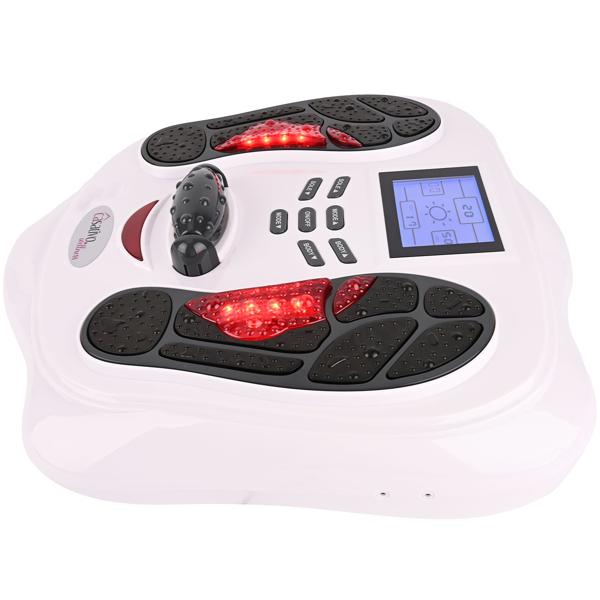 Fussreflexzonen-Massagegeraet mit IR-Waerme & Reizstrom: Ein Wellness-Gerät für entspannte Füsse & Körper - Vitalität & Wohlbefinden