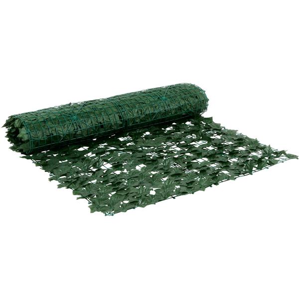 Immergrüne Efeu Sichtschutzmatte 3x1m: natürlicher Sichtschutz für Balkon, Terrasse & Garten, einfache Montage für mehr Privatsphäre & grünes Ambiente