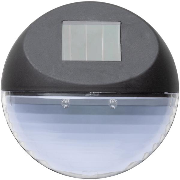 8er-Set Kompakte Solar LED Wandleuchte & Zaunleuchte: Stilvolle Aussenbeleuchtung für Treppen & Wege, energiesparend, wetterfest