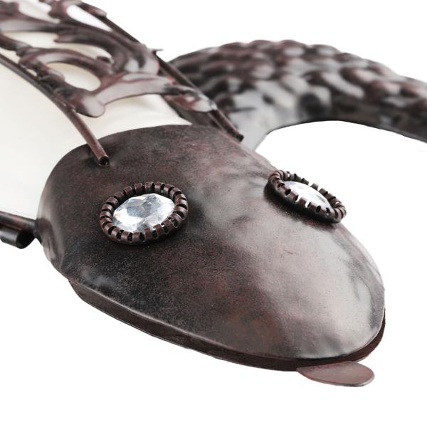 Charmante LED Solar Gecko Wandleuchte: Dekoratives Licht für Garten, Terrasse & Balkon, warmweiss & einfache Montage ohne Kabel