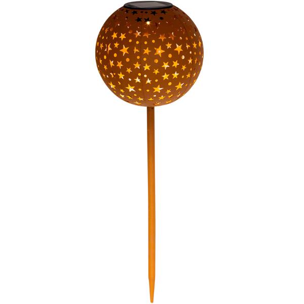 2er-Set Bezaubernde Solar Leuchtkugel Sternenzauber (Ø 18cm): Magische Lichtprojektion für Garten & Balkon, zaubert stimmungsvolle Sternenmuster – Ihr leuchtendes Highlight!