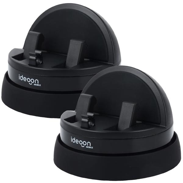 2er-Set Premium Auto Smartphone Halterung 360°, drehbar. Beste Qualität und Stabilität für jede Fahrt – Einfache Anwendung & super Halt