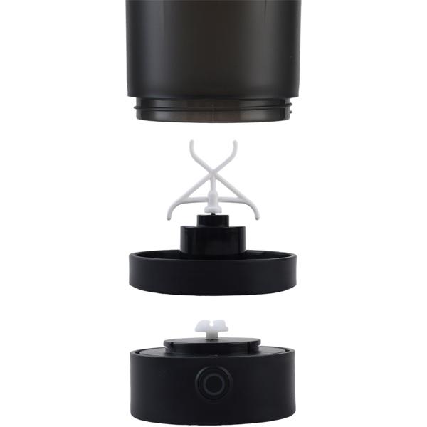 Leistungsstarker Akku-Shaker für Proteinshakes & Smoothies - Tragbar, elektrisch, USB-C aufladbar, klumpenfrei mixen - Ideal für Sport und Fitness 