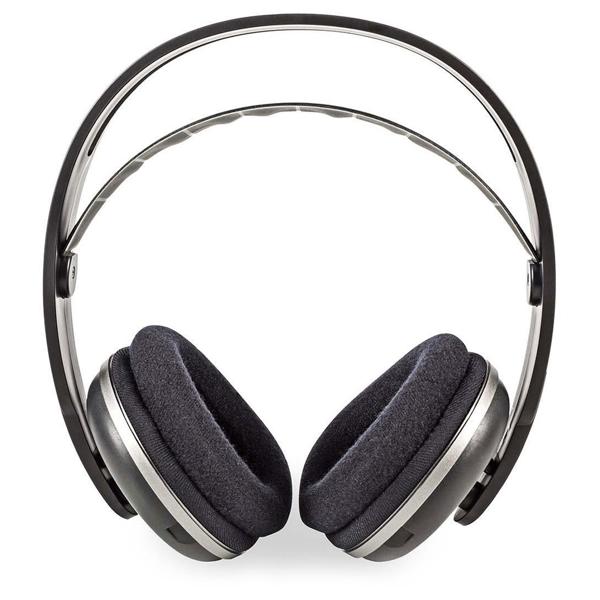 Kabelloser Funk Stereo Fernsehkopfhörer, 100 m Reichweite, TV-Headphones mit Ladestation, Verstellbarer Kopfbügel, gepolsterte Ohrmuscheln