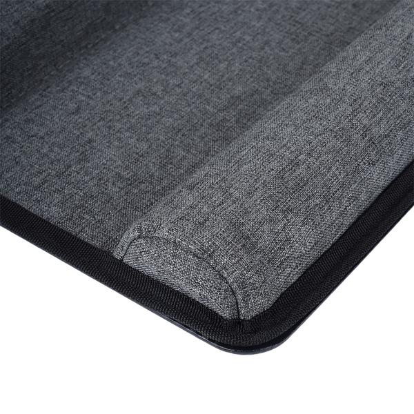 Multifunktionale Laptopunterlage mit Mauspad und Handyhalterung, 36 x 5,5 x 57,5 cm - Komfortabel & tragbar - für Home-Office, Reisen und mehr