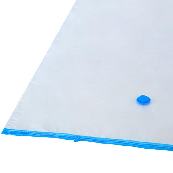 3er-Set platzsparende Vakuumbeutel XL, 80 x 120 cm, Kompression mit dem Staubsauger, Aufbewahrungssäcke, Kleiderbeutel ohne Staub oder Falten 