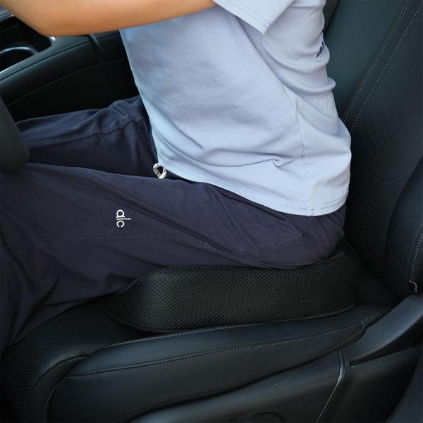 Ergonomisches Memory-Foam-Sitzkissen - Premium Autositzkissen & Bürostuhlkissen zur Druckentlastung bei langem Sitzen, Bandscheibenkissen