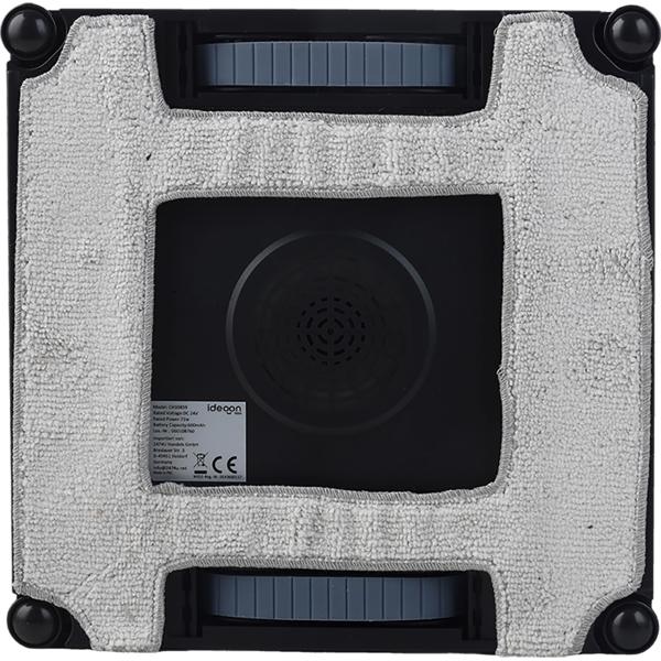 Profi-Fensterputz-Roboter mit Sprüh-Funktion & App-Steuerung: Intelligenter Reinigungsroboter für Fenster, Glas, Fliesen & Spiegel, inkl. Pads