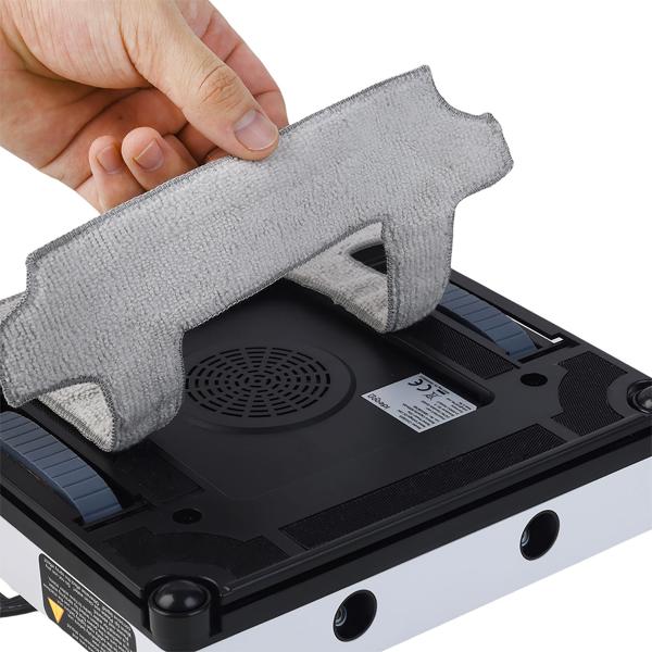 3er-Set Mikrofaser-Reinigungs- und -Polier-Pad für Fensterputz-Roboter CH10859 - Ersatzpads für streifenfreie Ergebnisse