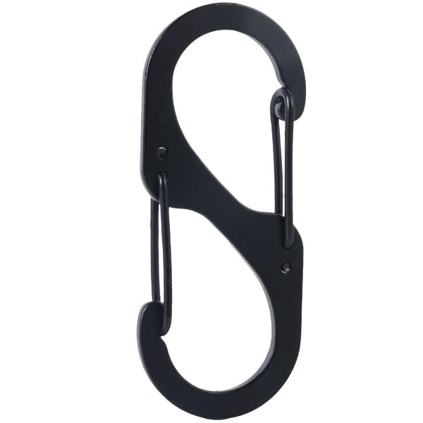 Karabiner-S-Haken 16er-Set, 4 x 1,7 cm: Robuste Mehrzweckhaken für sicheren Halt – Die clevere Lösung für Ordnung in Haus, Garage & Outdoor