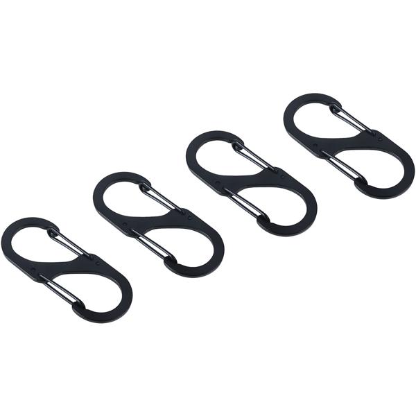 Karabiner-S-Haken 16er-Set, 7,2 x 3 cm: Robuste Mehrzweckhaken für sicheren Halt – Die clevere Lösung für Ordnung in Haus, Garage & Outdoor