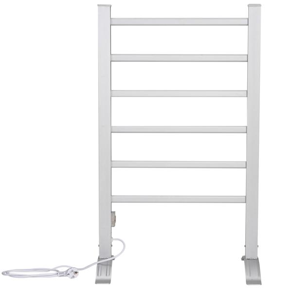 Elektrischer Handtuchwärmer 105 Watt, zum Aufstellen und Aufhängen - freistehend & wandmontierbar - Schnelle Trocknung & warme Handtücher