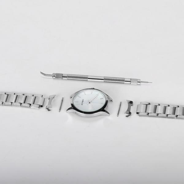 Umfassendes 13-teiliges Uhren Reparatur Set – Professioneller Uhrmacher Werkzeugkoffer für Armband kürzen, Batteriewechsel & mehr