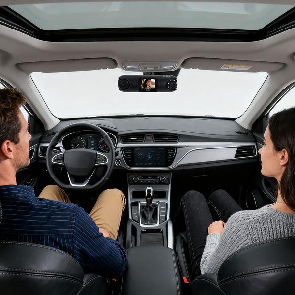 QHD Dual Dashcam – Premium Auto Kamera mit GPS & G-Sensor, IR-Nachtsicht, 2K Video-Qualität, zuverlässige 24h Ultra-Weitwinkel Überwachung