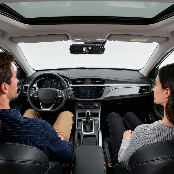 QHD Dual Dashcam – Premium Auto Kamera mit GPS & G-Sensor, IR-Nachtsicht, 2K Video-Qualität, zuverlässige 24h Ultra-Weitwinkel Überwachung