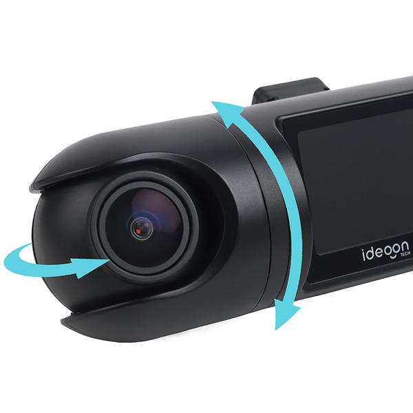 QHD Dual Dashcam – Premium Auto Kamera mit GPS & G-Sensor, IR-Nachtsicht, 2K Video-Qualität, zuverlässige 24h Ultra-Weitwinkel Überwachung