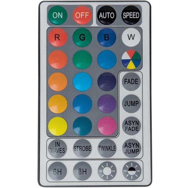 Hochwertige RGBW LED Lichterkette 9,6 m mit 96 LEDs - Dimmbar, Farbwechsel mit Fernbedienung. Für Innen & Aussen - Weihnachts- & Partybeleuchtung