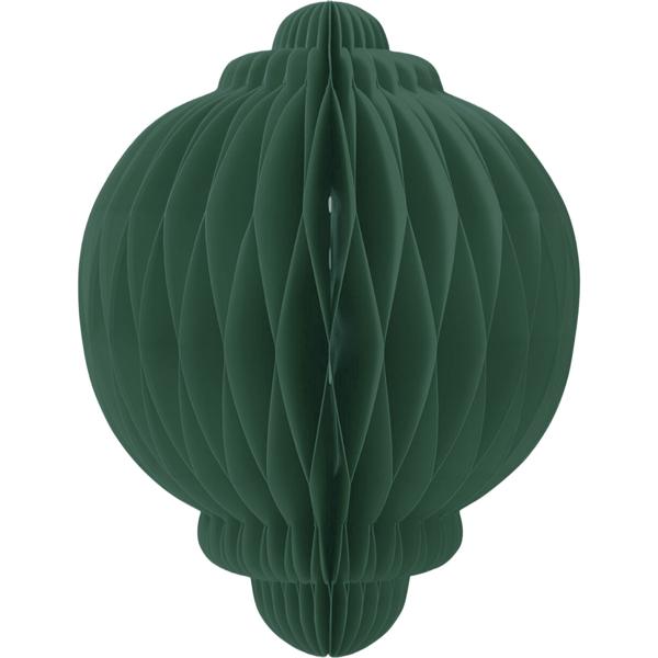 Grüne Papierkugel Hängedeko 30 x 40 cm – Festliche Dekoration für Hochzeit, Party, Geburtstag & Weihnachten – leicht, elegant, wiederverwendbar