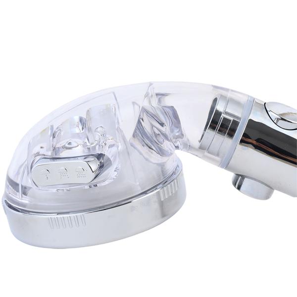 Innovativer Wasserspar-Duschkopf mit Filter & 3 Strahlarten für weniger Verbrauch & mehr Genuss - mit Mineralsteinen für ein luxuriöses Duscherlebnis