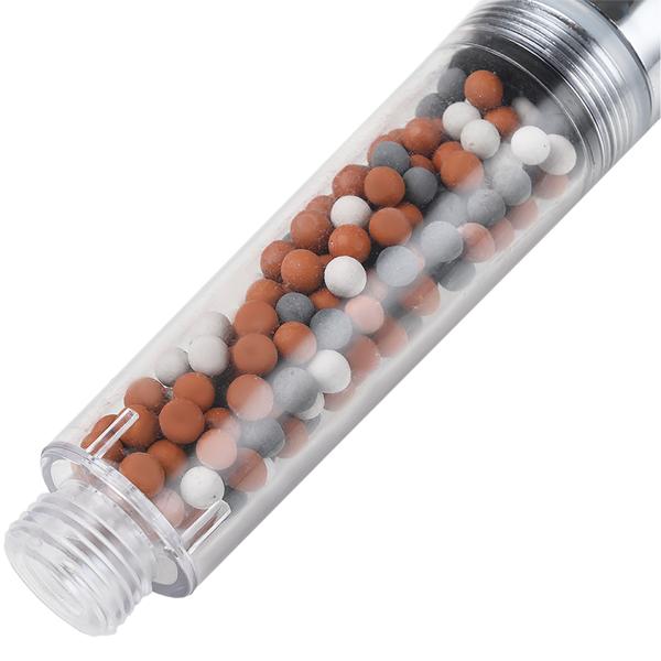 Innovativer Wasserspar-Duschkopf mit Filter & 3 Strahlarten für weniger Verbrauch & mehr Genuss - mit Mineralsteinen für ein luxuriöses Duscherlebnis