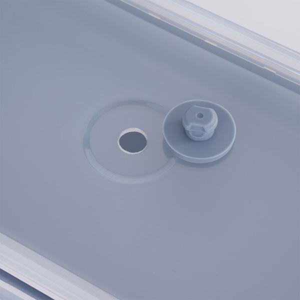 4er-Set Silikon-Frischhaltedosen - Zusammenklappbare & faltbare Lunchbox, Bento Box, BPA-frei, mikrowellengeeignet, mit Clip-Verschluss Deckeln