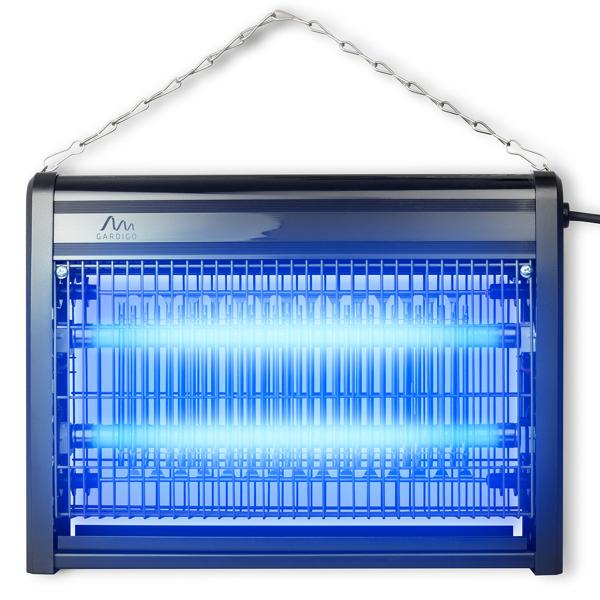 Profi UV-Insektenvernichter (9W, bis 70m²) - Effektiver Schutz - Hochspannungsgitter gegen Mücken, Fliegen & Co.- Chemiefrei