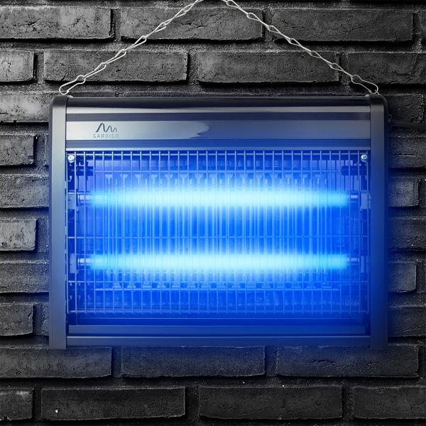 Profi UV-Insektenvernichter (9W, bis 70m²) - Effektiver Schutz - Hochspannungsgitter gegen Mücken, Fliegen & Co.- Chemiefrei