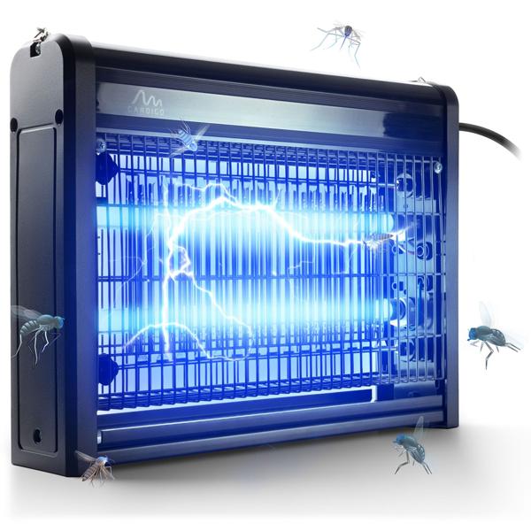 Profi UV-Insektenvernichter (9W, bis 70m²) - Effektiver Schutz - Hochspannungsgitter gegen Mücken, Fliegen & Co.- Chemiefrei