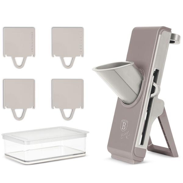 Multifunktionaler Gemüseschneider: präzise & leicht – 3 ultrascharfe, austauschbare Edelstahlklingen - Ein smarter Küchenhelfer für gesunde Mahlzeiten