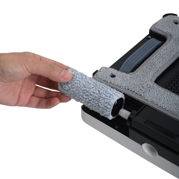 Smarter AI Fensterputzroboter: 3000Pa Glasreinigungsroboter mit App-Steuerung, Fernbedienung, Sicherungsseil für streifenfreie saubere Fenster