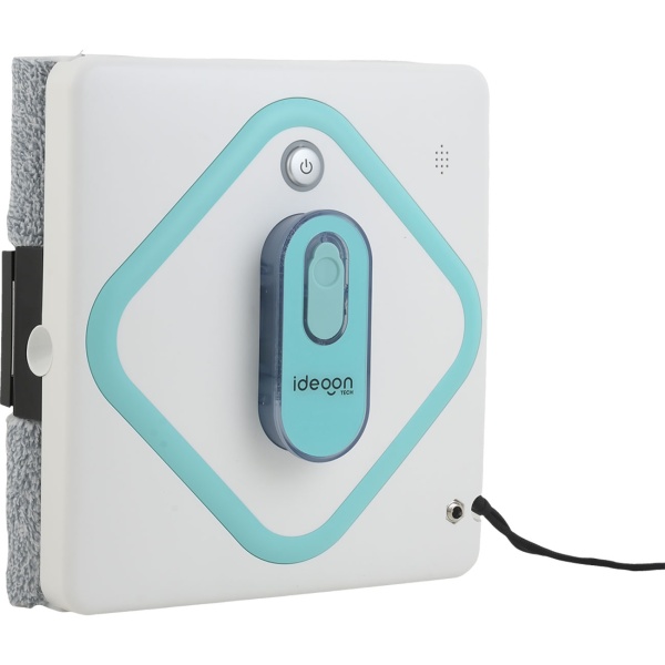 Smarter AI Fensterputzroboter: 3000Pa Glasreinigungsroboter mit App-Steuerung, Fernbedienung, Sicherungsseil für streifenfreie saubere Fenster