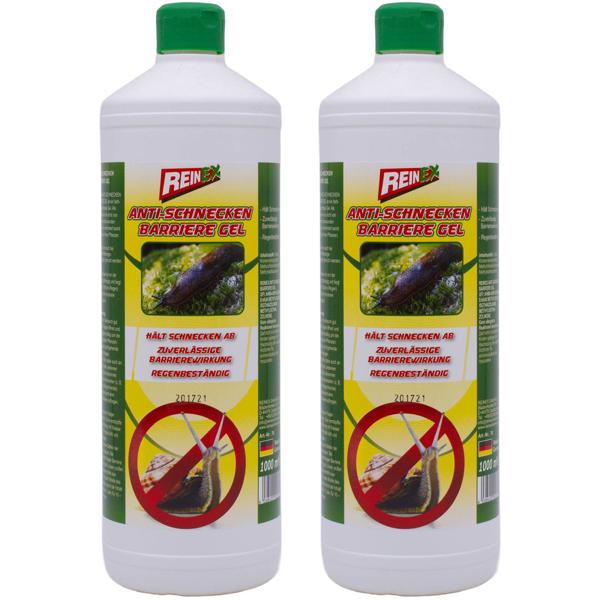 2er-Set Anti-Schnecken Barriere Gel, 1000ml: Extrem Effektiver & Langzeit-Schutz für Ihren Garten, Einfache Anwendung