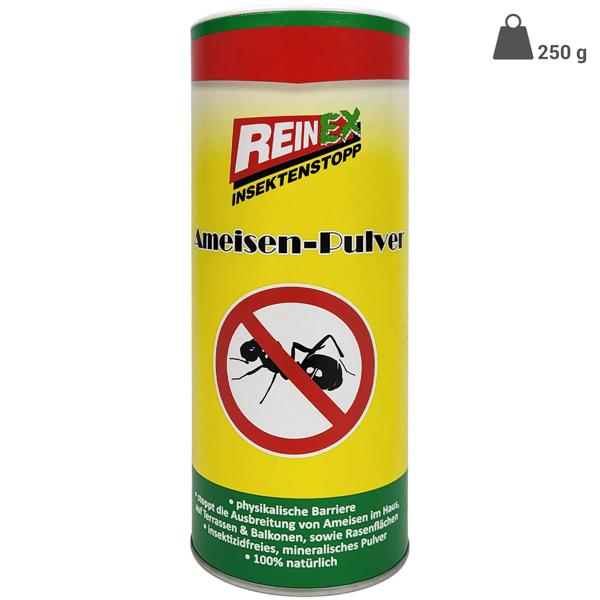 Effektives Ameisen-Pulver, 250 g: Physikalische Barriere gegen Ameisen, Sicher, Schnell & Langanhaltend, Optimaler Schutz für Haus & Garten