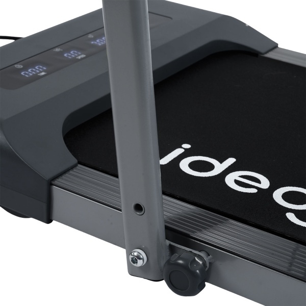 2 in 1 Laufband & Walkingpad bis 12km/h, faltbar, App-Steuerung, Touchscreen, Fernbedienung & Tablet-Halterung, Belastbarkeit 110kg, Profi-Heimsport