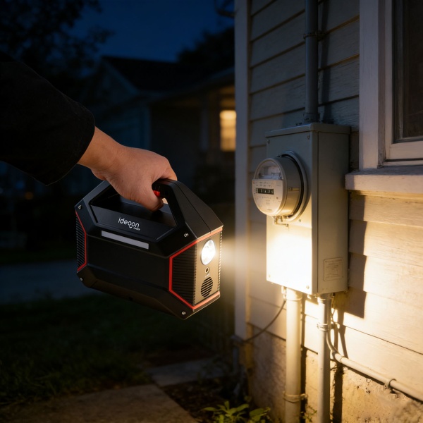 Powerstation 155Wh 42000mAh Solar-Generator Set inkl. 21W Solarpanel, 230V AC Steckdose, USB-C QC 3.0, DC Output & LED für Camping