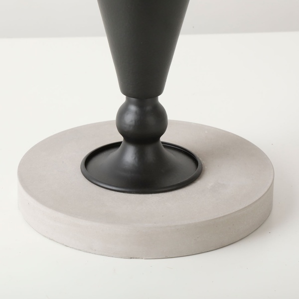 Dekorative Solar-Laterne 60cm aus Bambus: Moderne Solarleuchte für den Garten mit stimmungsvollem Licht, wetterfest IP44