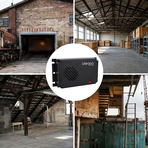 2er-Set Praktische Mobile Marderabwehr mit Ultraschall, batteriebetrieben: Effektive Tierabwehr für KFZ - Ideal für Motorraum, Haus, Garage & Schuppen