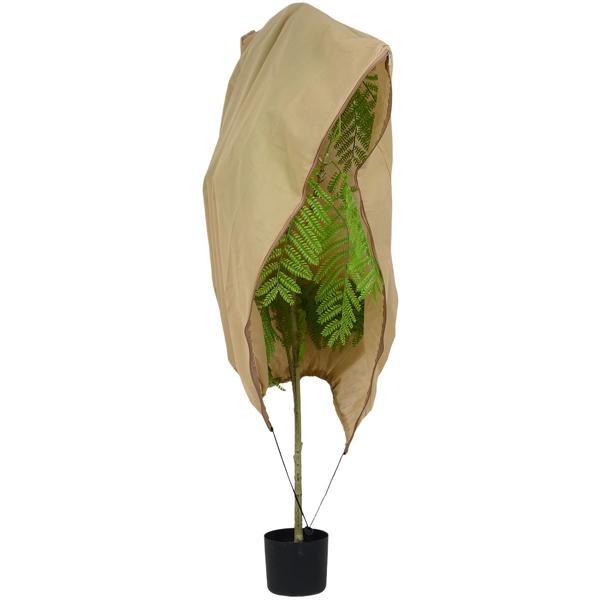 Hochwertige Pflanzenschutzhüllen, 6er Set, 100x80 cm – atmungsaktive Frostschutzhauben für Pflanzen, Sträucher und Kübel, wiederverwendbar & wetterfest