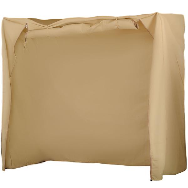 Pflanzenschutzhülle Winterschutz 200x180x70 cm für Palmen & grosse Pflanzen, Winterabdeckung mit praktischer Reissverschluss-Tür, 100g/m² Vlies