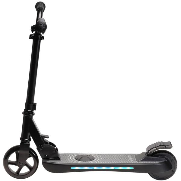 Kinder-E-Scooter mit 120W Motor – E-Tretroller mit LED Beleuchtung, 10 km/h Höchstgeschwindigkeit – Sicherer Spass-Roller