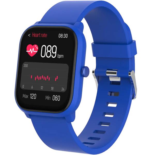 Kinder Smartwatch Blau: Bluetooth Telefonie, Herzfrequenz-Sensor – Ein sicherer Begleiter für Anrufe, Fitness & Spass am Handgelenk