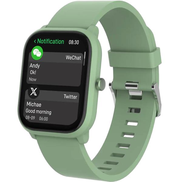 Kinder Smartwatch Grün: Bluetooth Telefonie, Herzfrequenz-Sensor – Ein sicherer Begleiter für Anrufe, Fitness & Spass am Handgelenk